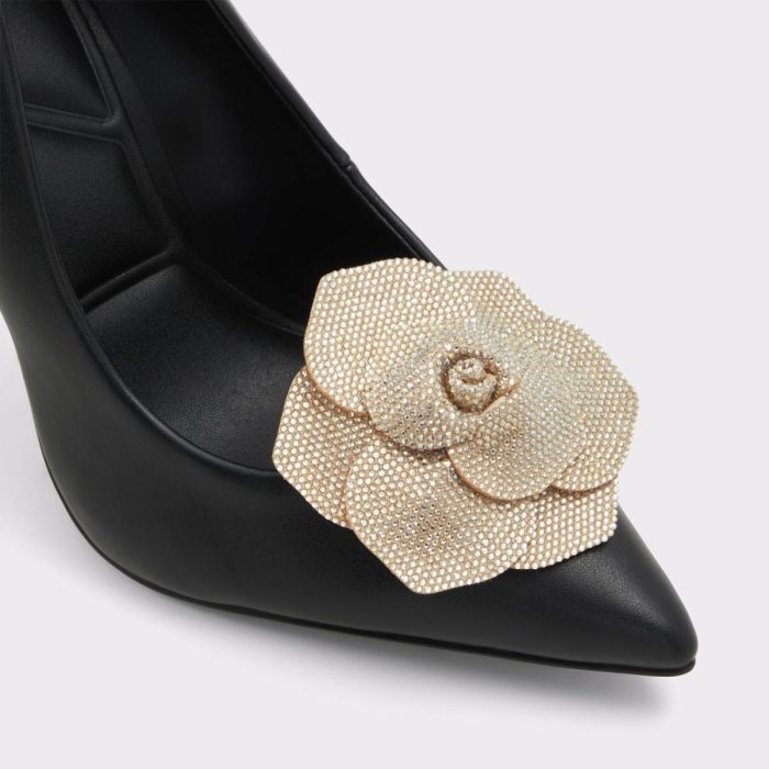 Aldo Women Champagne Shoe Charms & Laces Rosettes Champagne Women's Shoe Charms & Laces