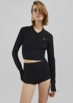 Alissa Knit Briefs - Black The Frankie Shop Women Black Loungewear