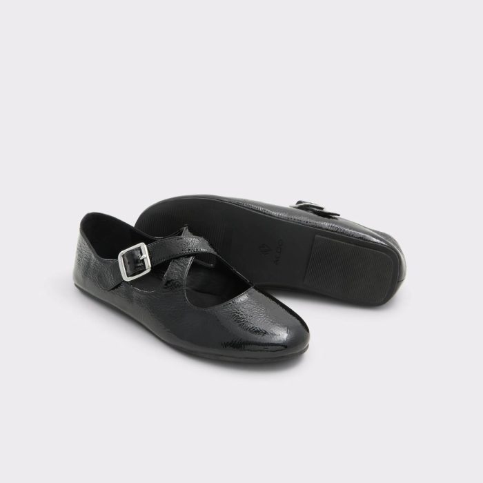 Amberia Black Women's Ballet Flats Women Aldo Ballet Flats Black