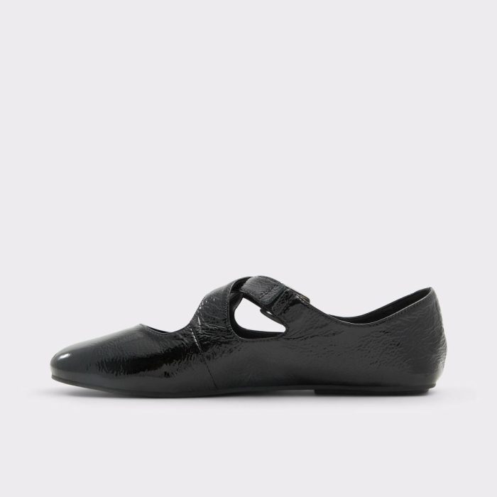 Amberia Black Women's Ballet Flats Women Aldo Ballet Flats Black