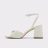 Angelbow White/Bone Women's Strappy Sandals Women Aldo White/Bone Heels