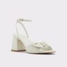 Angelbow White/Bone Women's Strappy Sandals Women Aldo White/Bone Heels