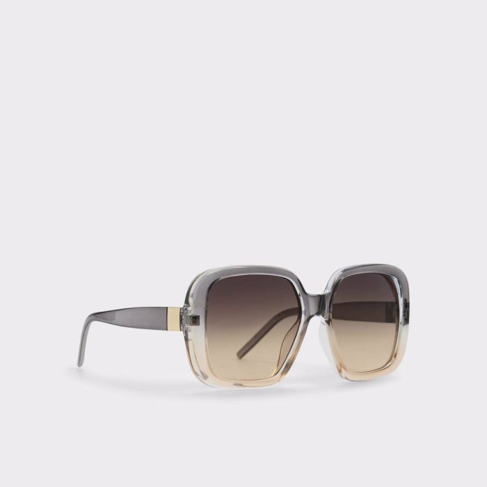Anneregyn Grey Women's Square Women Aldo Grey Sunglasses