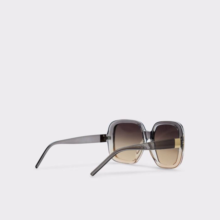 Anneregyn Grey Women's Square Women Aldo Grey Sunglasses