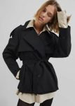 Arlington Short Trench - Black Black Outerwear The Frankie Shop Women