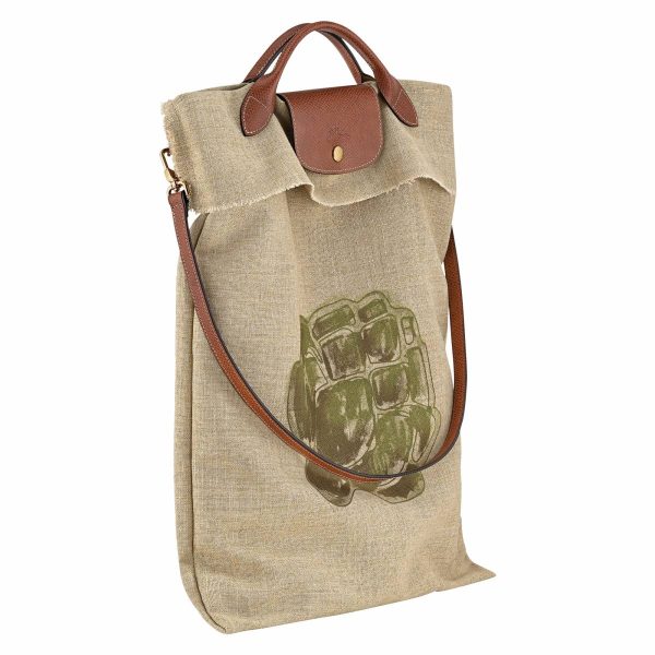 Artichoke Le Pliage Collection Xl Artichoke Bag Artichoke - Canvas Longchamp Women Handbags