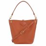 Bark Leather Bags Longchamp Women Le Roseau Xs Bucket Bag Bark - Leather