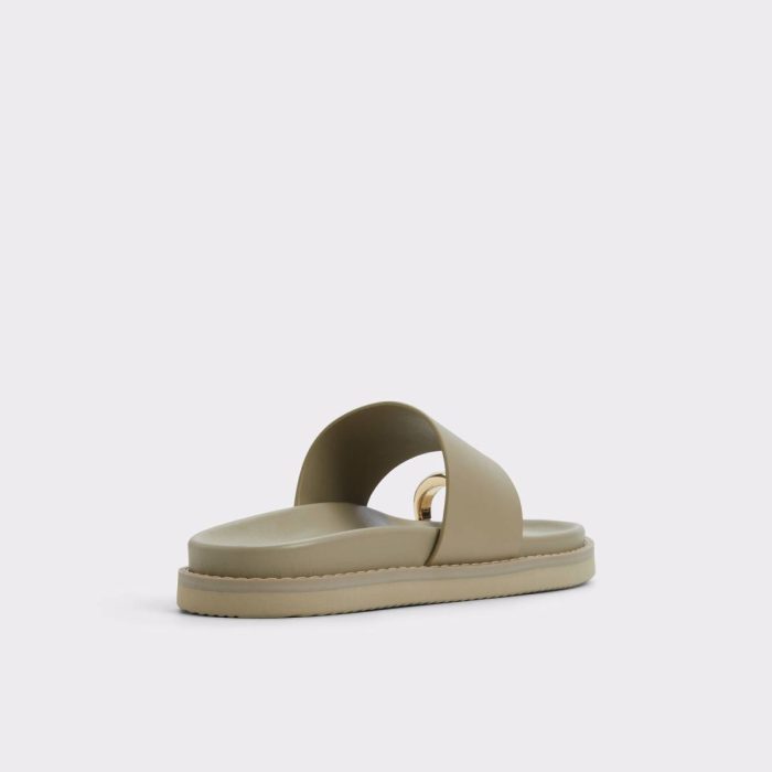Beachstroll Other Green Women's Footbed Sandals Sandals Women Other Green Aldo