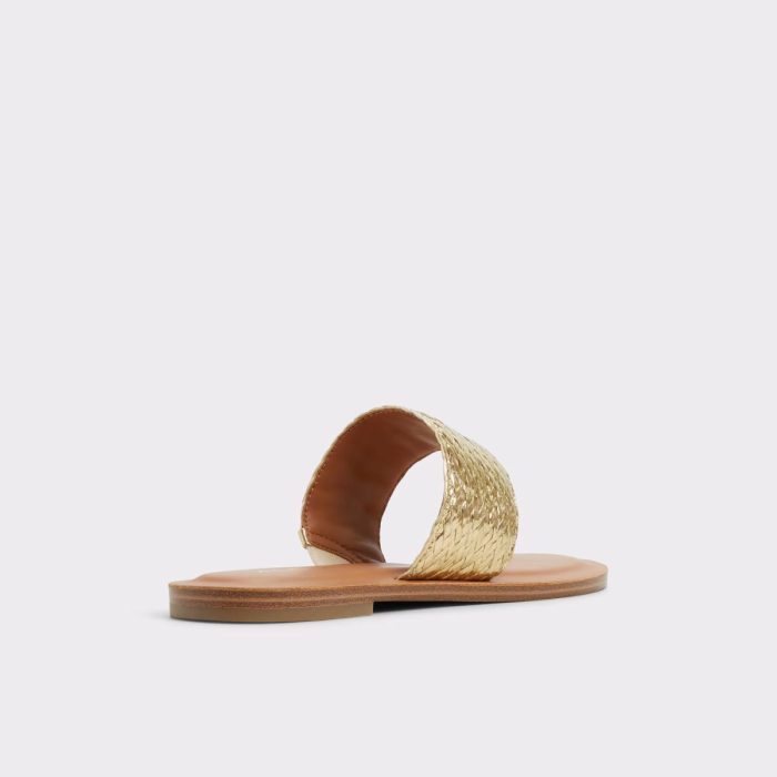 Beachwalk Gold Women's Metallics Gold Aldo Women Sandals