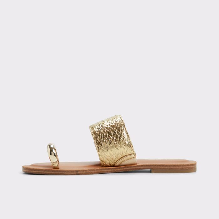 Beachwalk Gold Women's Metallics Gold Aldo Women Sandals