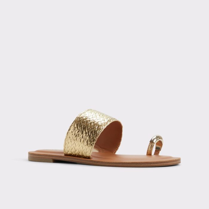 Beachwalk Gold Women's Metallics Gold Aldo Women Sandals