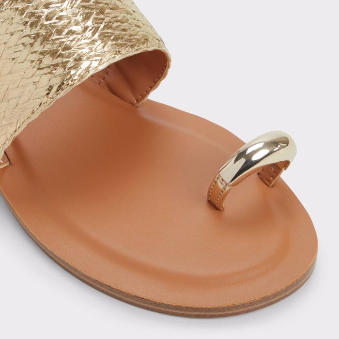Beachwalk Gold Women's Metallics Gold Aldo Women Sandals