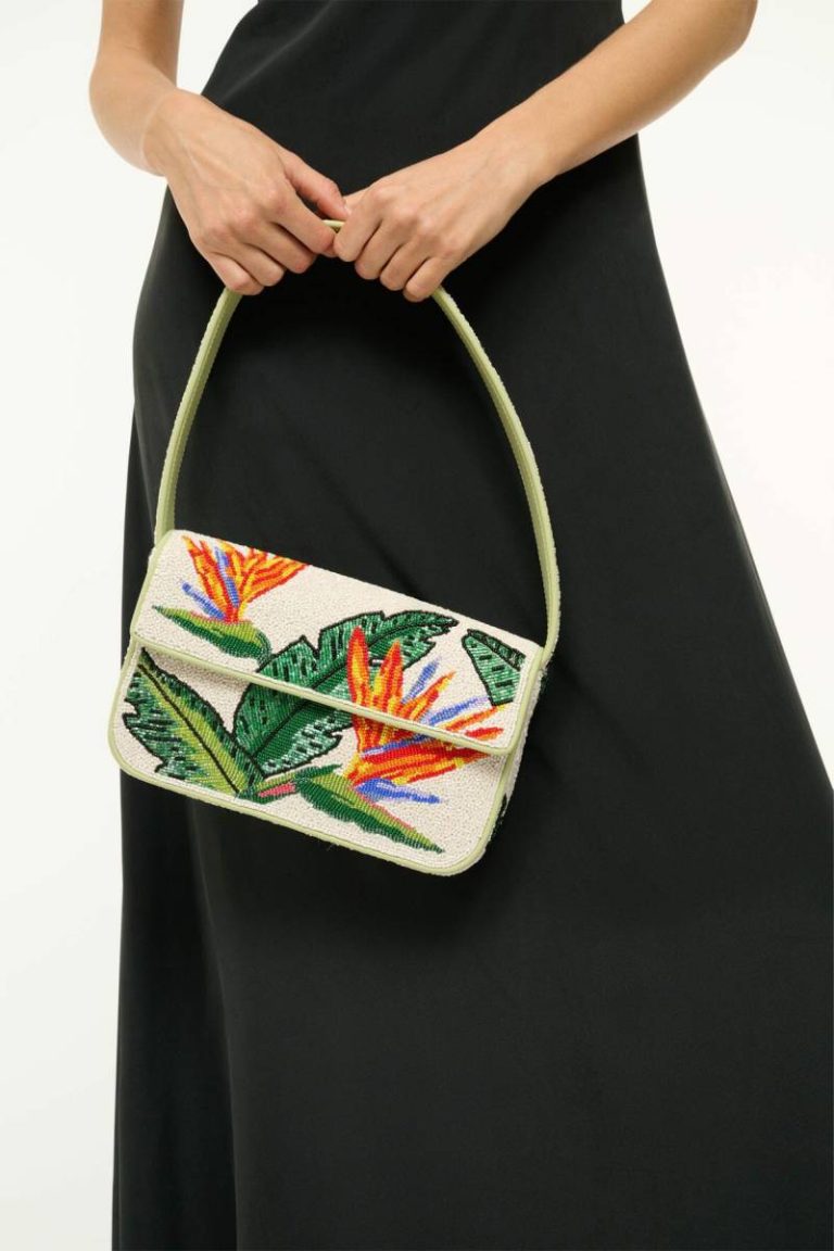 Beaded/Novelty Tommy Beaded Bag Birds Of Paradise Women Staud