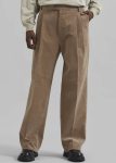 Beige Bottoms Beo Corduroy Suit Pants - Latte Men The Frankie Shop