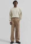 Beige Bottoms Beo Corduroy Suit Pants - Latte Men The Frankie Shop