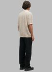 Beige Tops The Frankie Shop Samsøe Samsøe Sarsene Polo - Seneca Rock Melange Men