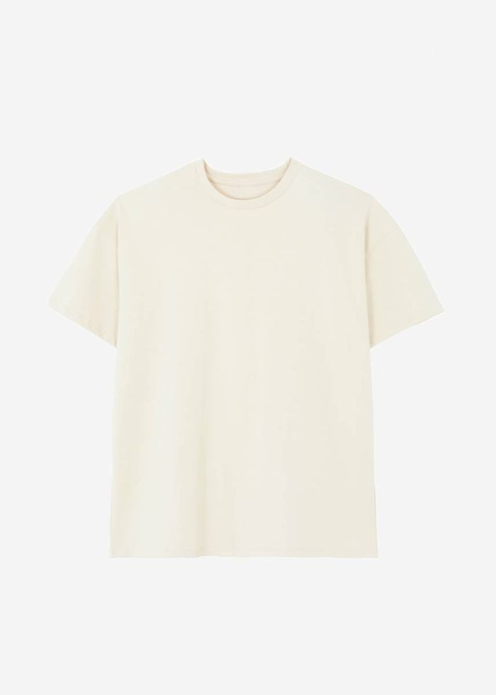Beige Women Tops The Frankie Shop Faro Boxy Tee - Beige