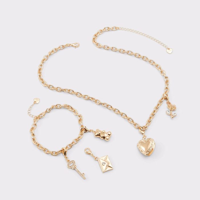 Bemyvalentine Gold/Clear Multi Women's Specialty Women Jewelry Gold/Clear Multi Aldo