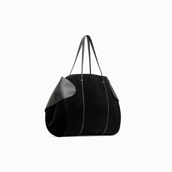 Berenices Women Black Tote Bags Neous