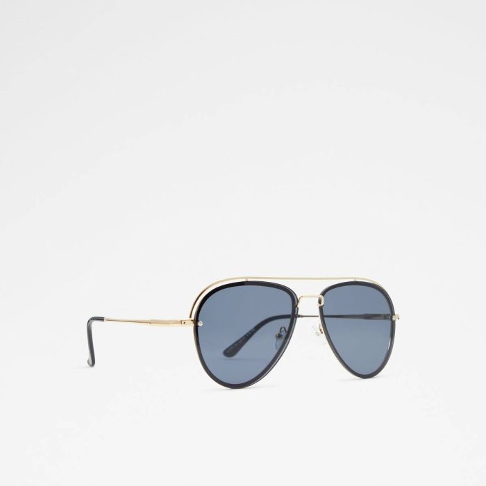 Black Aldo Men Sunglasses Areavia Black Men's Aviator