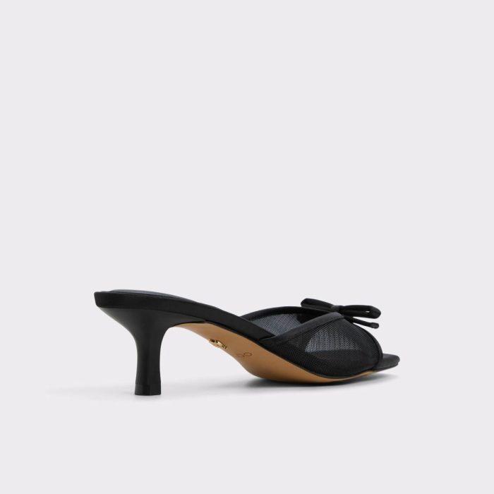 Black Begoniaa Black Women's Heeled Mules Aldo Heels Women
