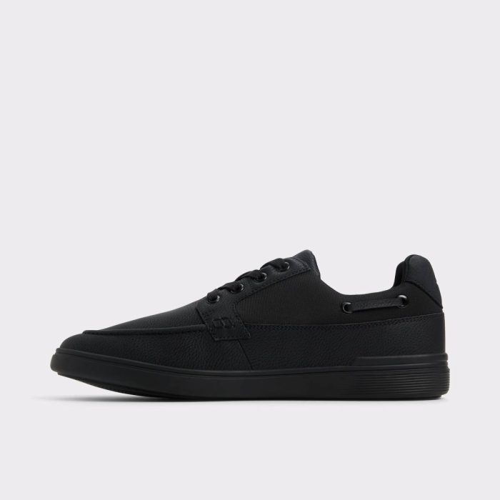 Black/Black Synthetic Smooth Aldo Men Tazz Black/Black Synthetic Smooth Men's Low Top Sneakers