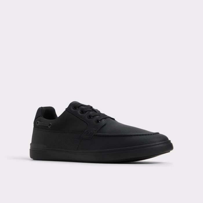 Black/Black Synthetic Smooth Aldo Men Tazz Black/Black Synthetic Smooth Men's Low Top Sneakers