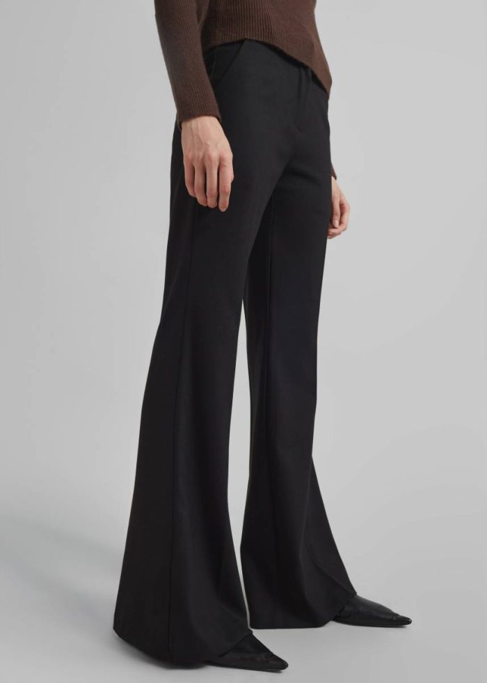 Black Bottoms Women Kinsale Bootcut Pants - Black The Frankie Shop