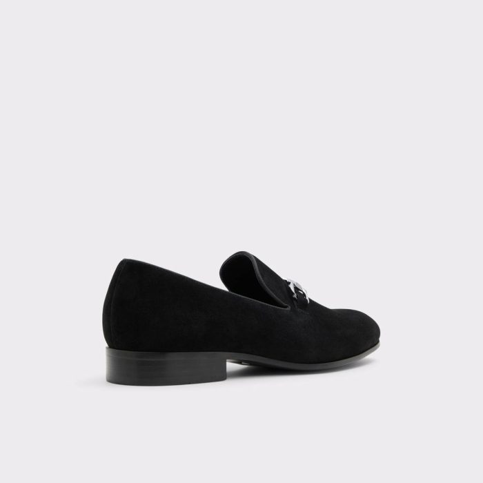 Black Loafers & Slip-Ons Aldo Bowtye Black Men's Loafers & Slip-Ons Men