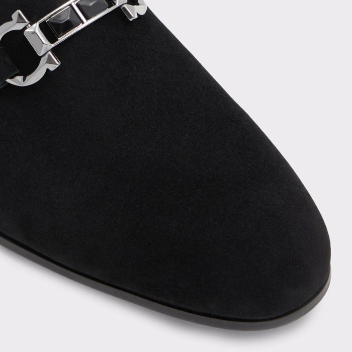 Black Loafers & Slip-Ons Aldo Bowtye Black Men's Loafers & Slip-Ons Men