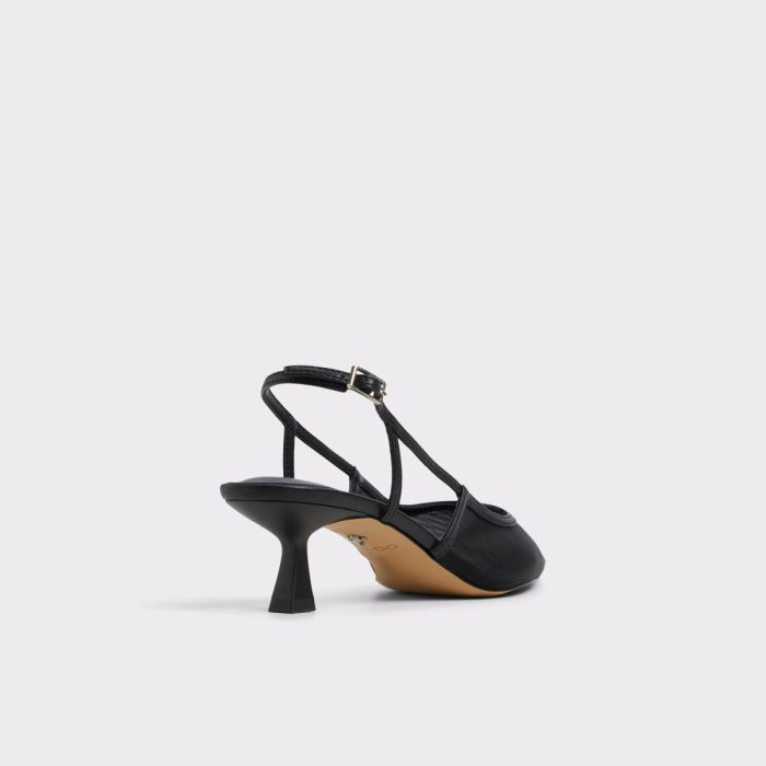 Black Maxina Black Women's Kitten Heels Women Heels Aldo