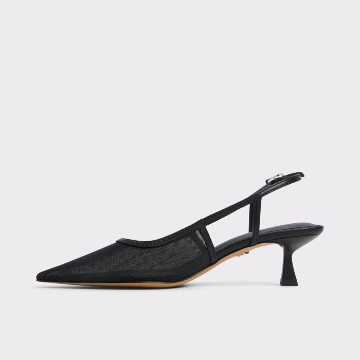Black Maxina Black Women's Kitten Heels Women Heels Aldo
