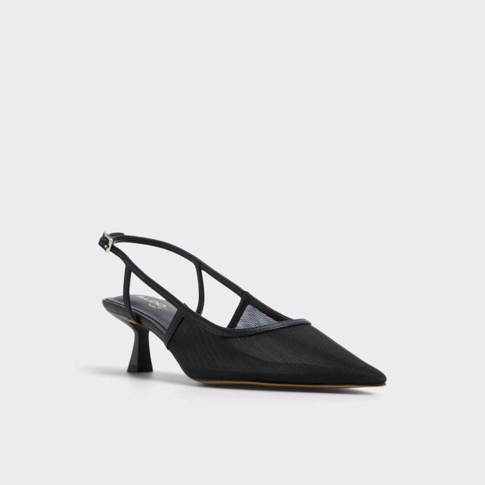 Black Maxina Black Women's Kitten Heels Women Heels Aldo