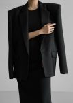 Black Outerwear Jun Blazer - Black Women The Frankie Shop