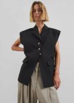 Black Outerwear Women The Frankie Shop Lucerne Vest - Black