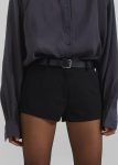 Black The Frankie Shop Bottoms Women Ilona Hot Pants - Black