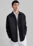 Black The Frankie Shop Outerwear Men Julien Utility Jacket - Black