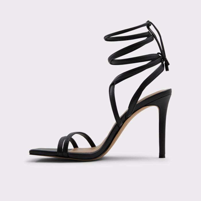 Black Women Aldo Phaedra Black Women's Heeled Sandals Heels