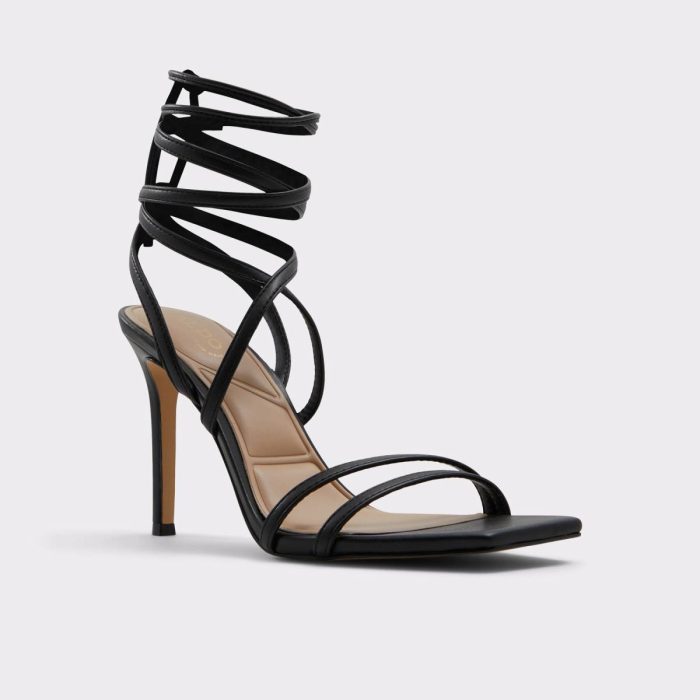 Black Women Aldo Phaedra Black Women's Heeled Sandals Heels