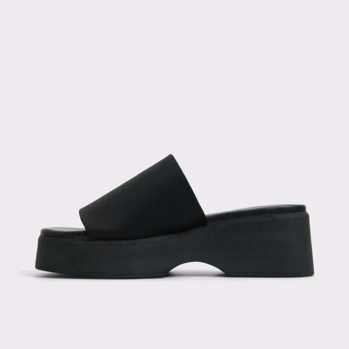 Black Yassa Black Women's Wedges Aldo Sandals Women