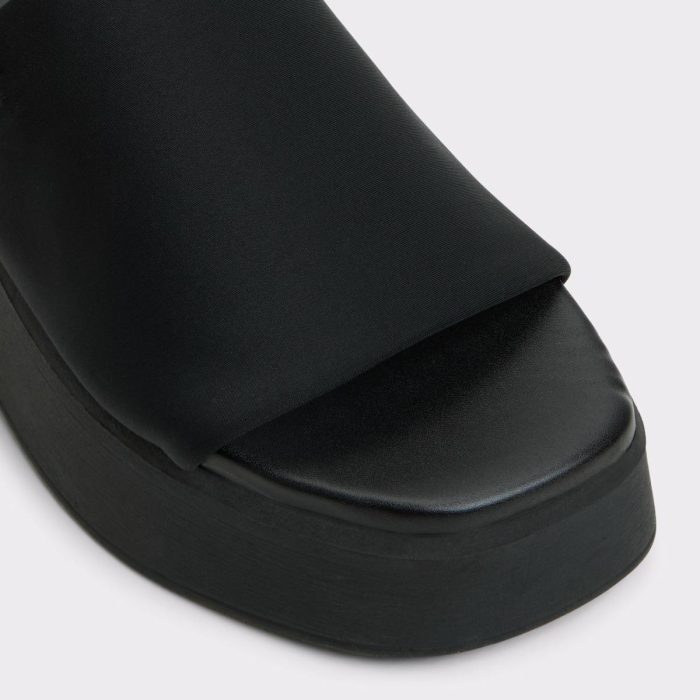 Black Yassa Black Women's Wedges Aldo Sandals Women