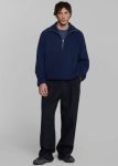 Blue Beo Wool Suit Pants - Navy The Frankie Shop Men Bottoms