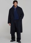 Blue Beo Wool Suit Pants - Navy The Frankie Shop Men Bottoms