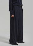 Blue Bottoms Women The Frankie Shop Ripley Pleated Trousers - Navy