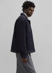 Blue Dresden Quilted Corduroy Jacket - Navy Men Outerwear The Frankie Shop