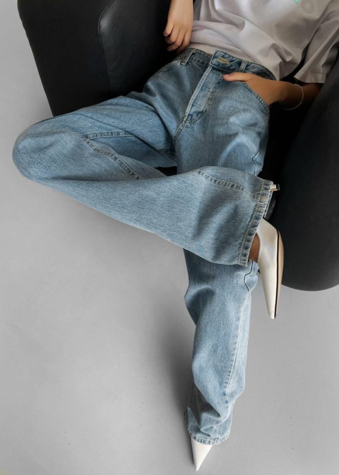 Blue The Frankie Shop Women Bottoms Susanna Jeans - Light Wash