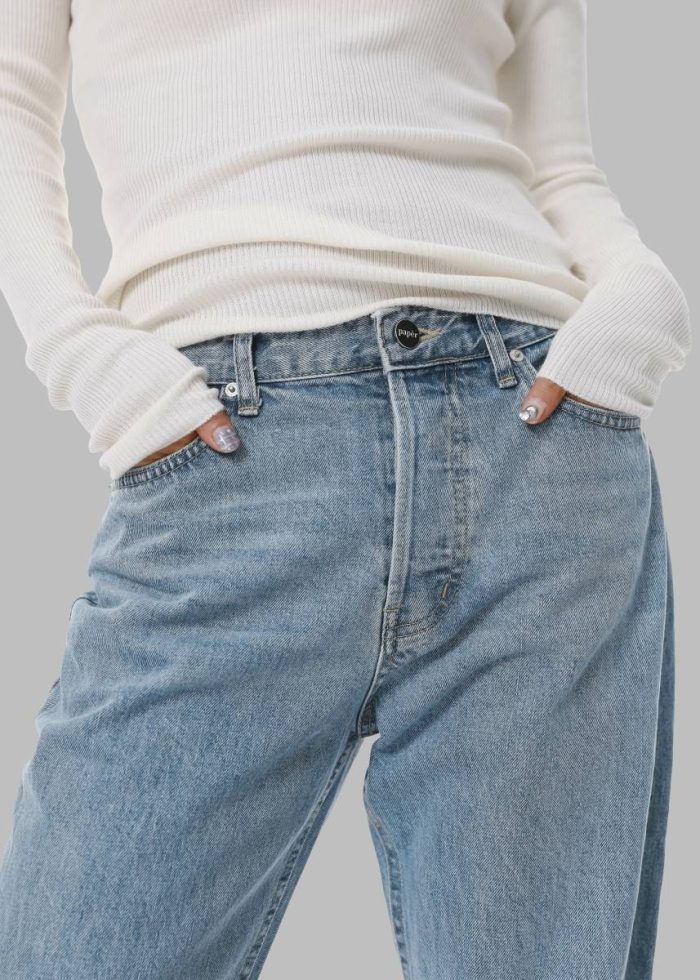 Blue The Frankie Shop Women Bottoms Susanna Jeans - Light Wash