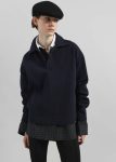 Blue Women Mosbach Polo - Navy The Frankie Shop Tops