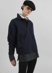 Blue Women Mosbach Polo - Navy The Frankie Shop Tops