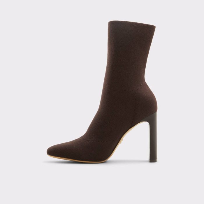 Boots Aldo Women Faelora Brown Overflow Women's Ankle Boots Brown Overflow